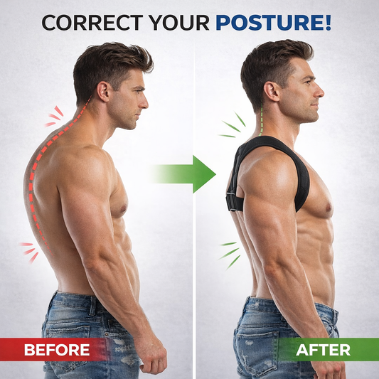 Posture Corrector Belt for Back & Shoulder Support
