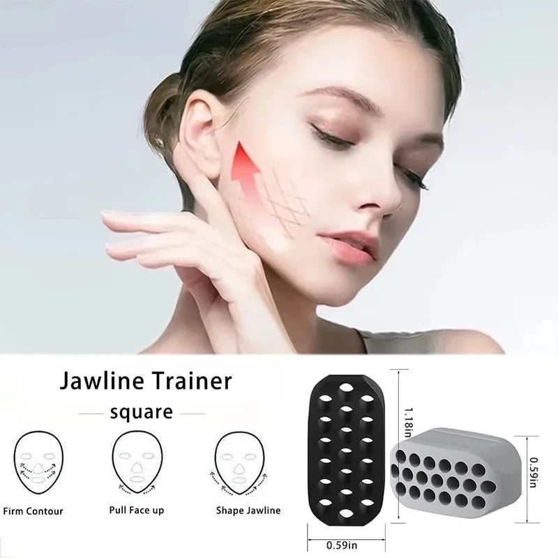 Silicone Jaw Exerciser & Jawline Toner