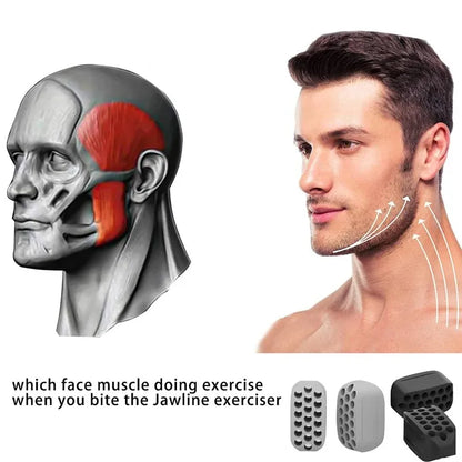 Silicone Jaw Exerciser & Jawline Toner